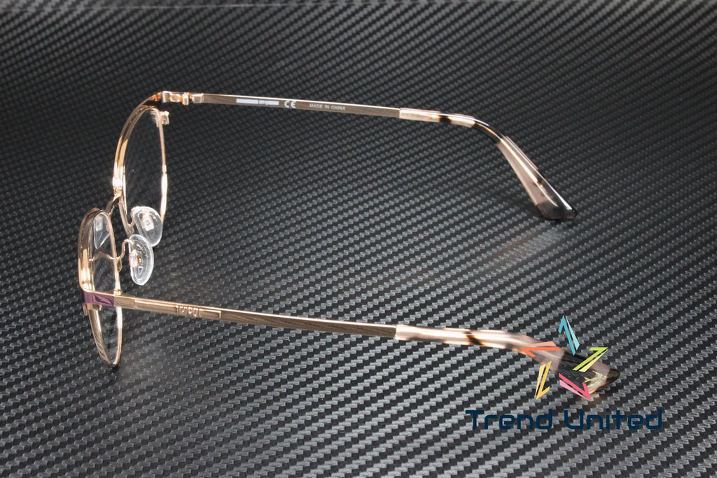 MCQ MQ0293OP 002 Cat Eye Pink Pink Demo Lens 50 mm Gentlemen Eyeglasses