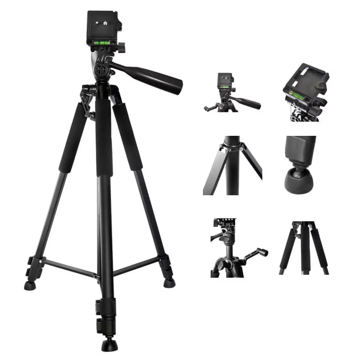 Nikon D5500/D5600 Digital Camera with 70-300mm Lens & 128GB | 2x Batteries | Charger | Backpack | Case | Filters | Microphone Bundle