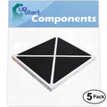 5-Pack Gentlemen for Hunter 30255 Air Purifier Filter - Compatible with Hunter 30930 Air Filter