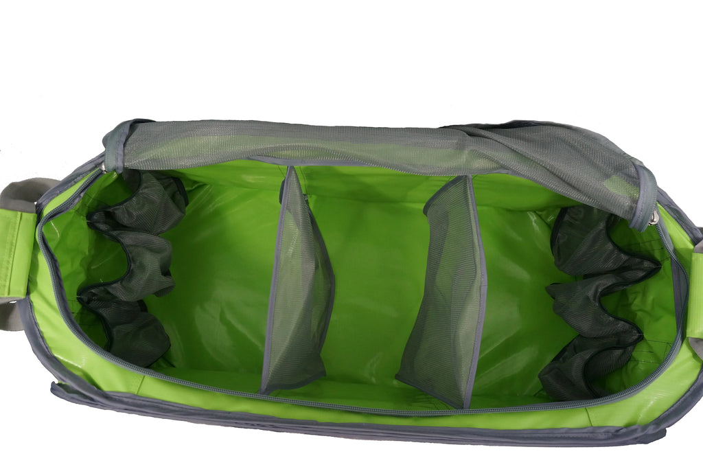 K-Cliffs Heavy Duty Trunk Organizer, XL Large Pop-up Grocery Cargo Bag, Nylon, Dark
