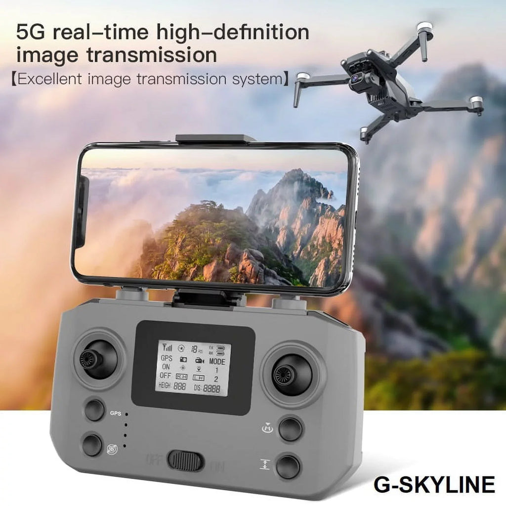 G-SKYLINE L600 PRO Full 4K Dural Camera GPS FPV 5G Drone Brushless Power 3Km RC distance