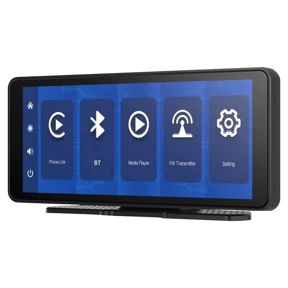 Virwir Wireless Carplay Car Stereo Portable 6.86 inch Touch Screen Carplay and Android Auto1080p Backup Camera with Mirror Link