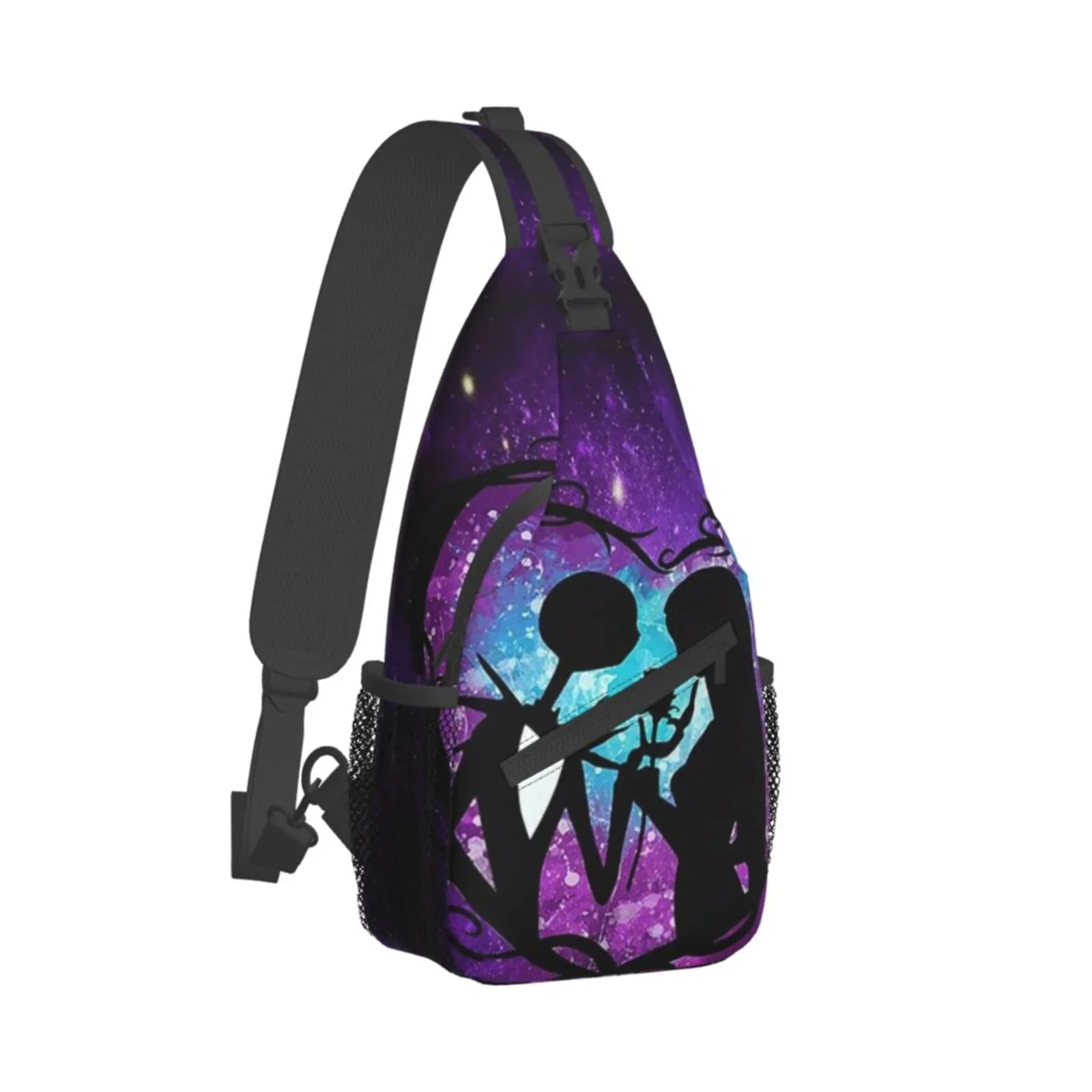 The Nightmare Before Christmas Chest Bags Crossbody Sling Backpack Unisex Travel Hiking Daypack Shoulder Bag Gifts For People People