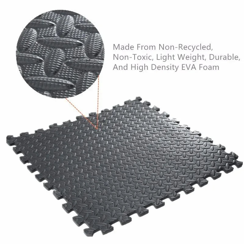 Flooring Puzzle Exercise Mat with High Quality EVA Foam Interlocking Tiles