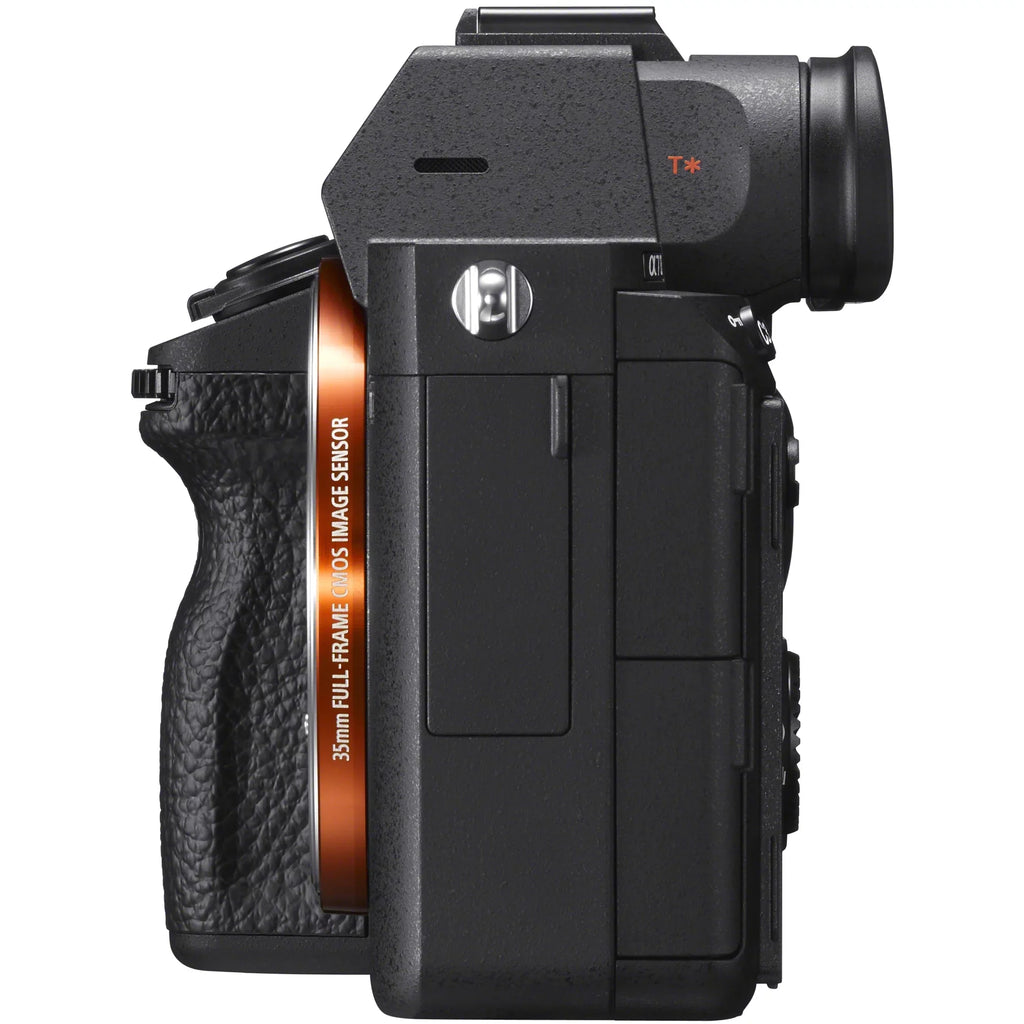 Sony a7 III Full Frame Mirrorless Interchangeable Lens 4K HDR Camera ILCE-7M3 Body with Sigma 50mm F1.4 ART DG HSM E-mount Lens and Deco Gear Backpack Kit Microphone Editing Bundle