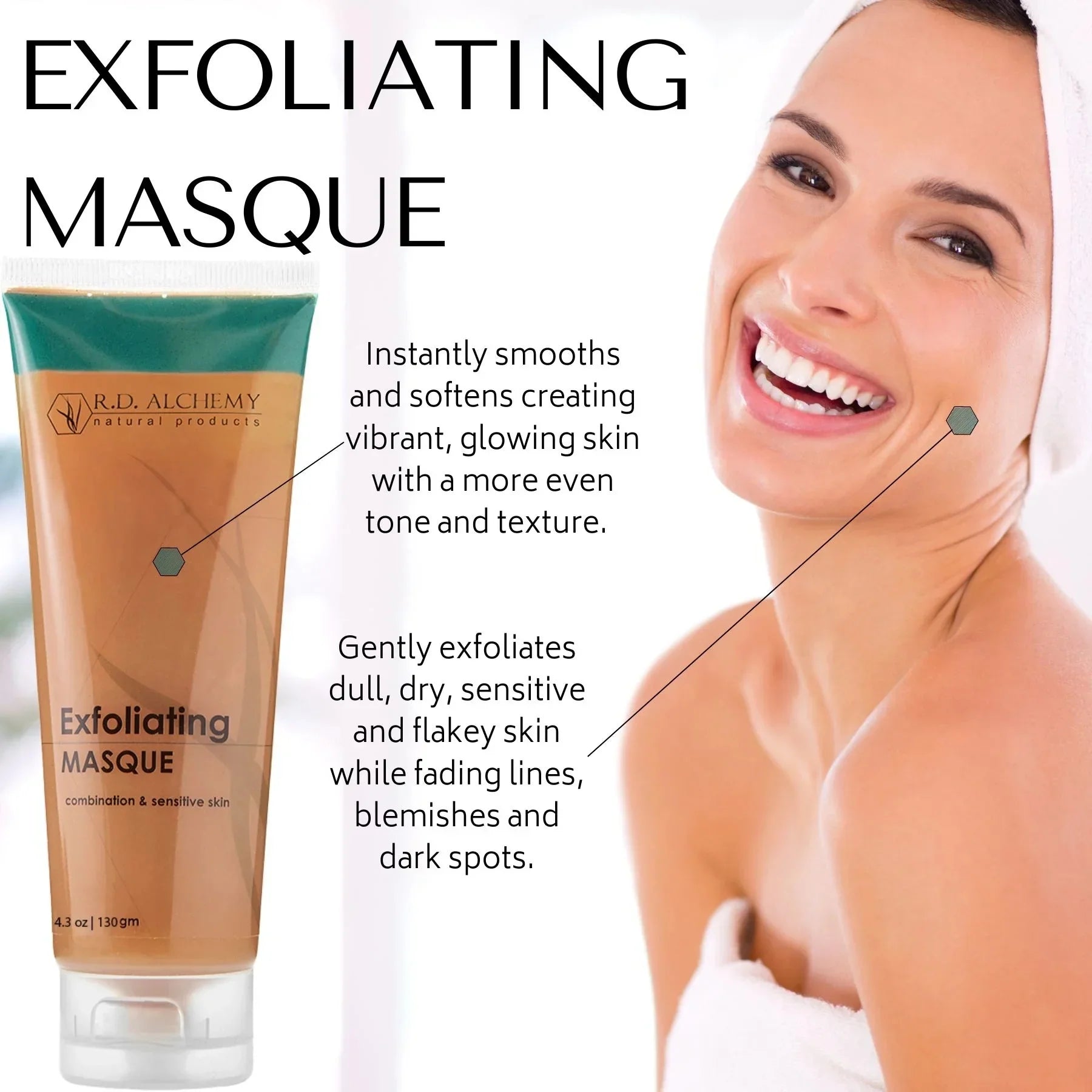 RD Alchemy - Exfoliating Mask - Natural and Organic