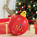 Fun Little Toys Christmas Inflatables Ball, Large Christmas Individuals Light Up Ball Outdoor Christmas Decorations Ball Blow Up Yard Decorations for Chrismas Ball Inflatable Christmas Decorations