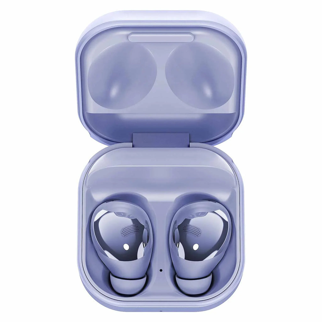 UrbanX Street Buds Pro True Bluetooth Wireless Earbuds For Gionee P8 Max With Active Noise Cancelling (Wireless Charging Case Included) Purple