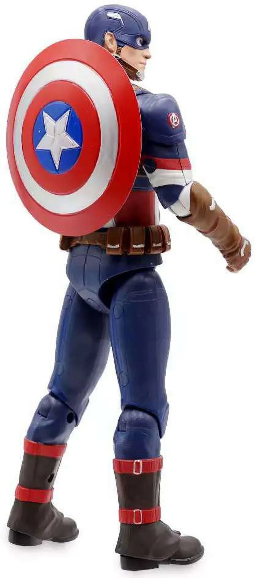 Marvel Power Icons Captain America Action Figure with Sound
