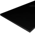 TACO Marine P10-5012BLK27-1 King Starboard Polymer Sheet - 12" x 27" x 1/2", Ebony