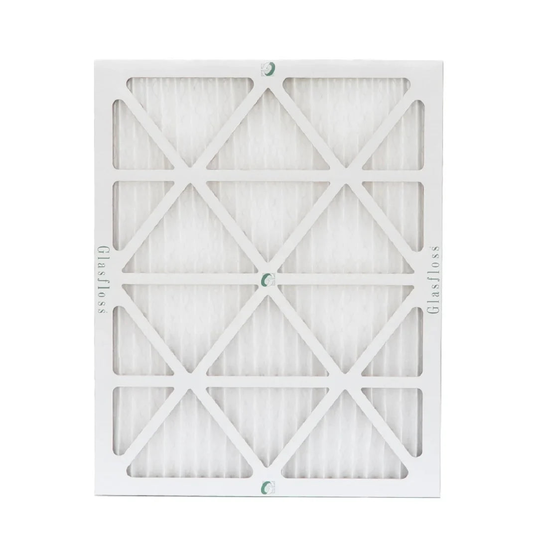 Glasfloss ZL 20x22x1 MERV 10 Pleated AC Furnace Air Filters. Box of 4. Exact Size: 19-1/2 x 21-7/8 x 7/8