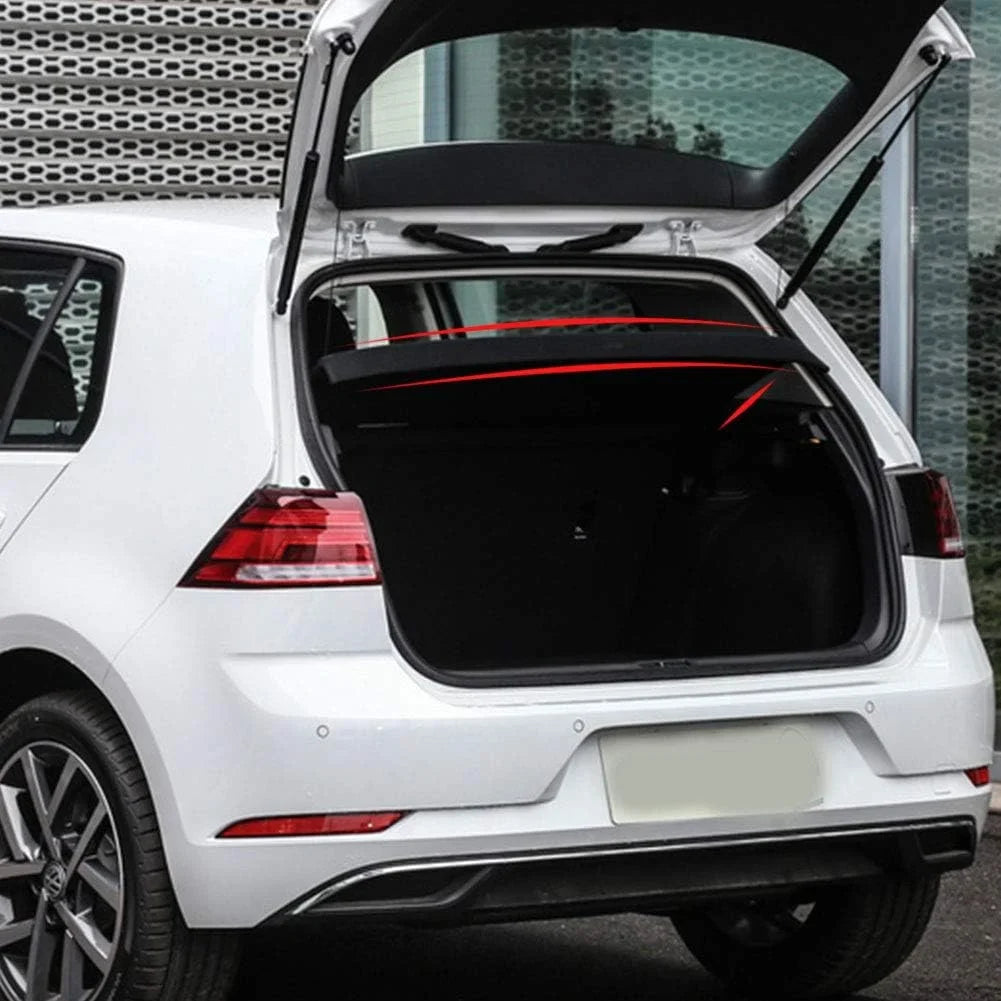 Fit 2015-2019 Volkswagen GTI Golf 7 Non-retractable Cargo Cover for 2015 2016 2017 2018 2019 VW GTI GOLF 7 Hatchback Rear Trunk Luggage Privacy Shade Accessory, Ebony