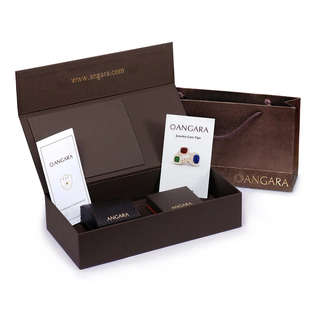 Angara South Sea Cultured Pearl V-Bale Termination Necklace for Individuals Girls in 14K Yellow Gold (Grade-AAA|Size-8mm) June Birthstone Jewelry Gifts for Her Birthday, Wedding, Gentlemen Valentines Day