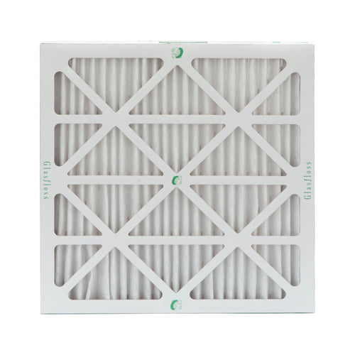 12 Pack of 24x24x2 MERV 13 Pleated 2" Inch Air Filters by Glasfloss. Actual Size: 23-3/8 x 23-3/8 x 1-3/4