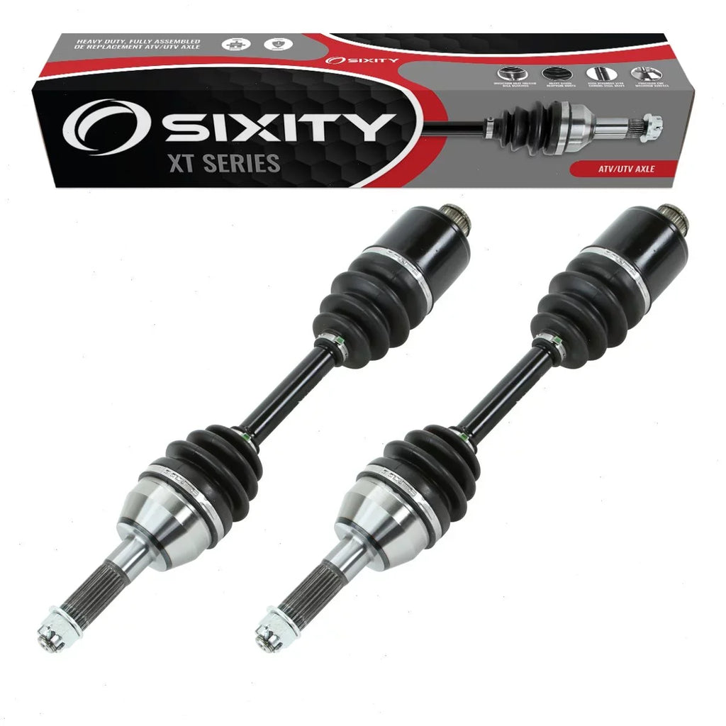 2 pc Sixity XT Rear Left Right Axle compatible with Can-Am Renegade 800R 2015 - EFI 4X4