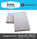Honeywell HRF-R2 2-PK Gentlemen Air Purifier Filters; Fits HPA-090, HPA-100, HPA200 & HPA300 Series, Home Revolution Brand