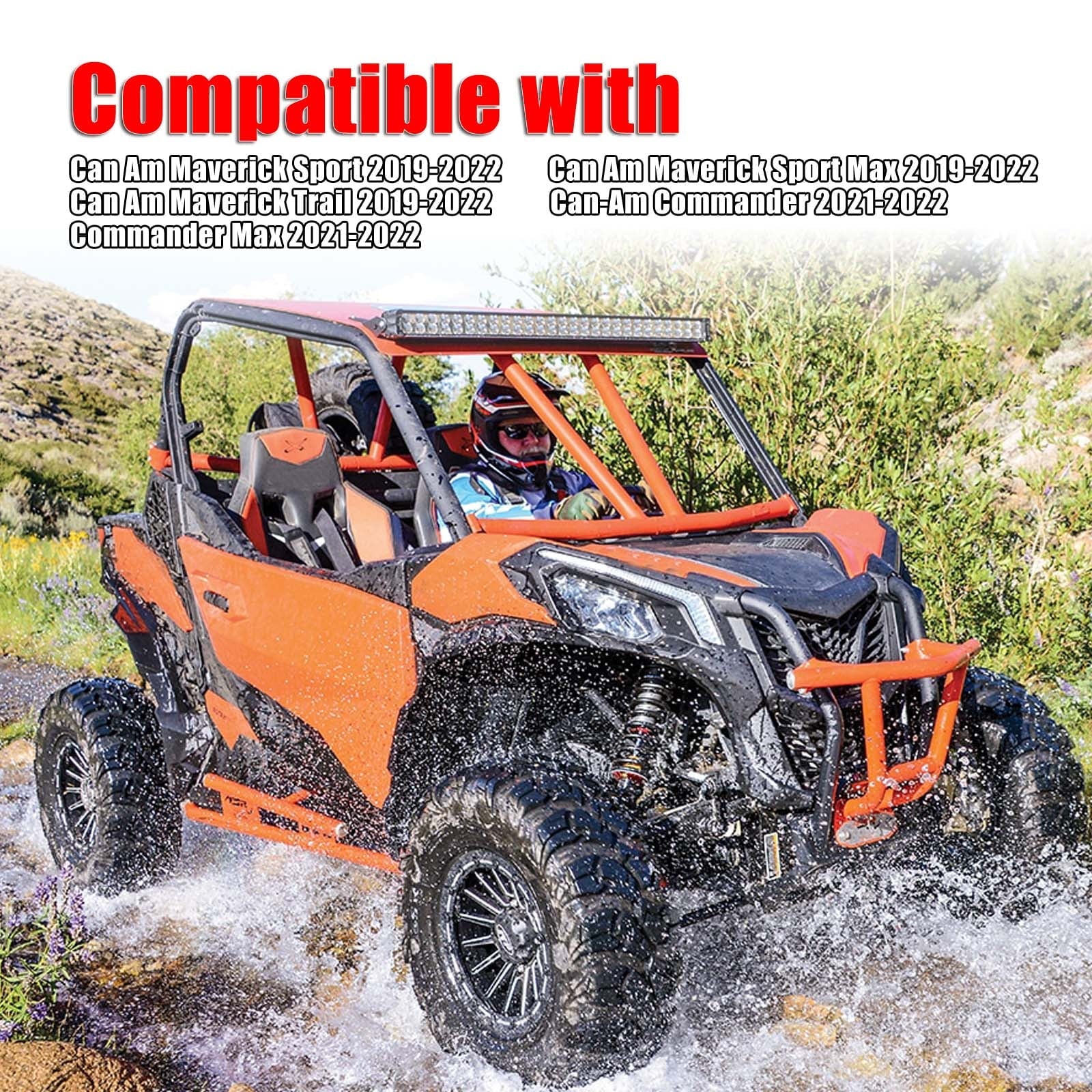 GFYSHIP UTV Electronic Device Tablet Phone Holder For 2019-2022 Can AM Maverick Sport Trail Commander 2021-2022 Storage Box Organizer