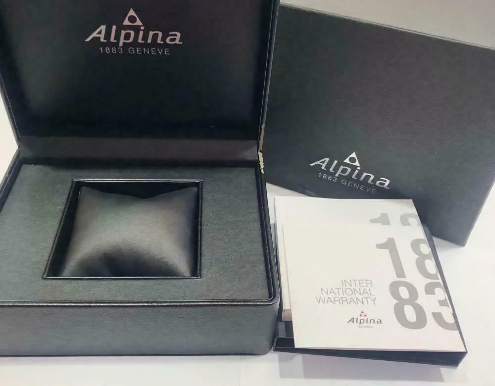 Alpina Startimer Pilot Chronograph AL-371BB4FBS6 Ebony PVD Gemstone Individuals Watch