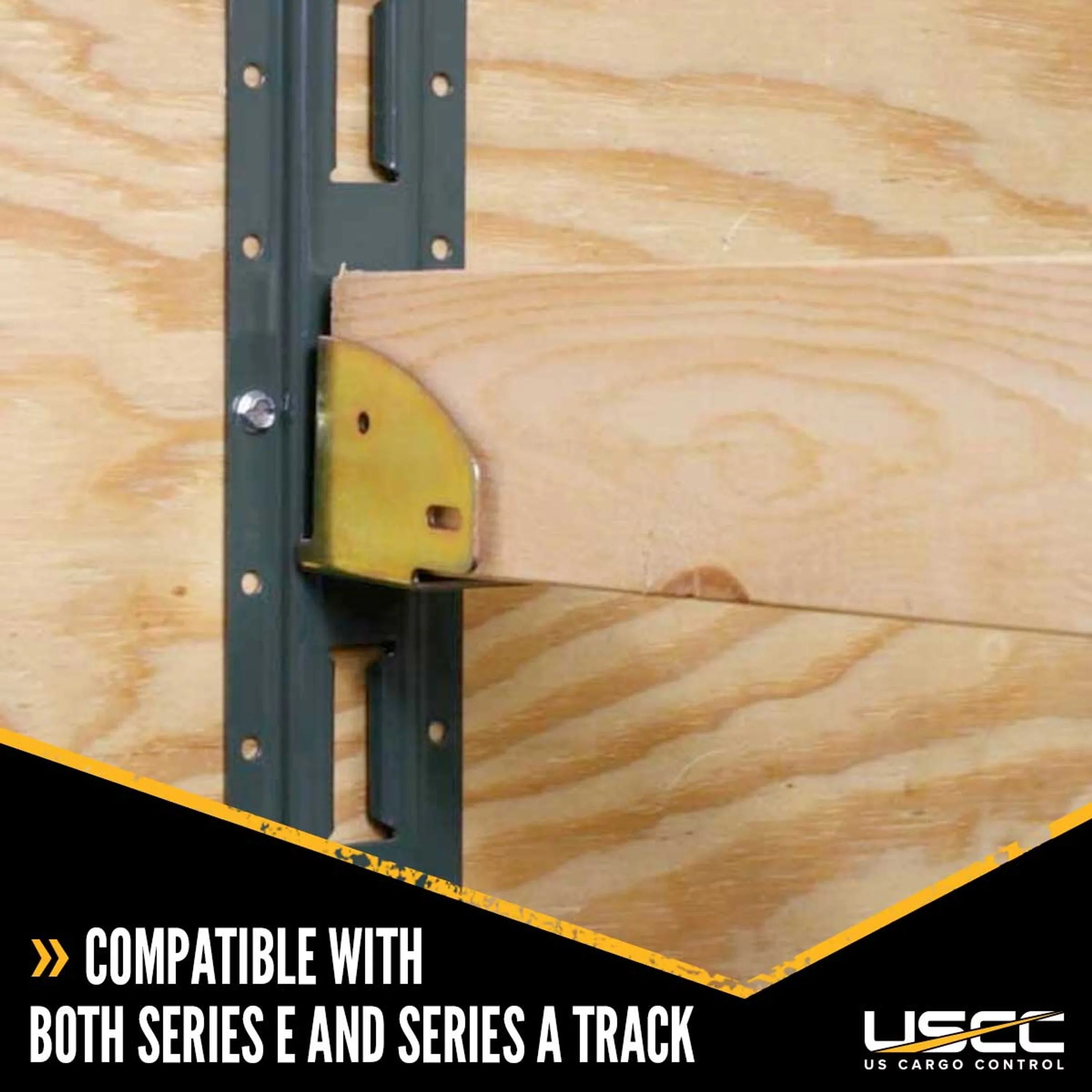 US Cargo Control Wood Final Point Socket For E Track, Create Inexpensive Shoring Beams and Load Bars For Your Enclosed Van, Truck, Or Trailer, Use With Series E Track, 10 Pack