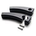 Krator 5.5" Dark Bike Handlebar Pullback Risers 7/8" Compatible with Ducati Monster 620 696 750 796 900 1000 1100 S2R