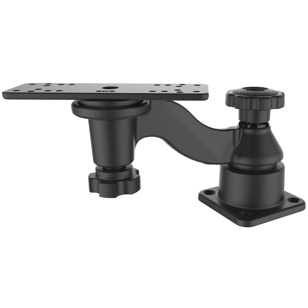 RAM Mounts Horizontal 6" Swing Arm Mount for Fishfinders & Plotters
