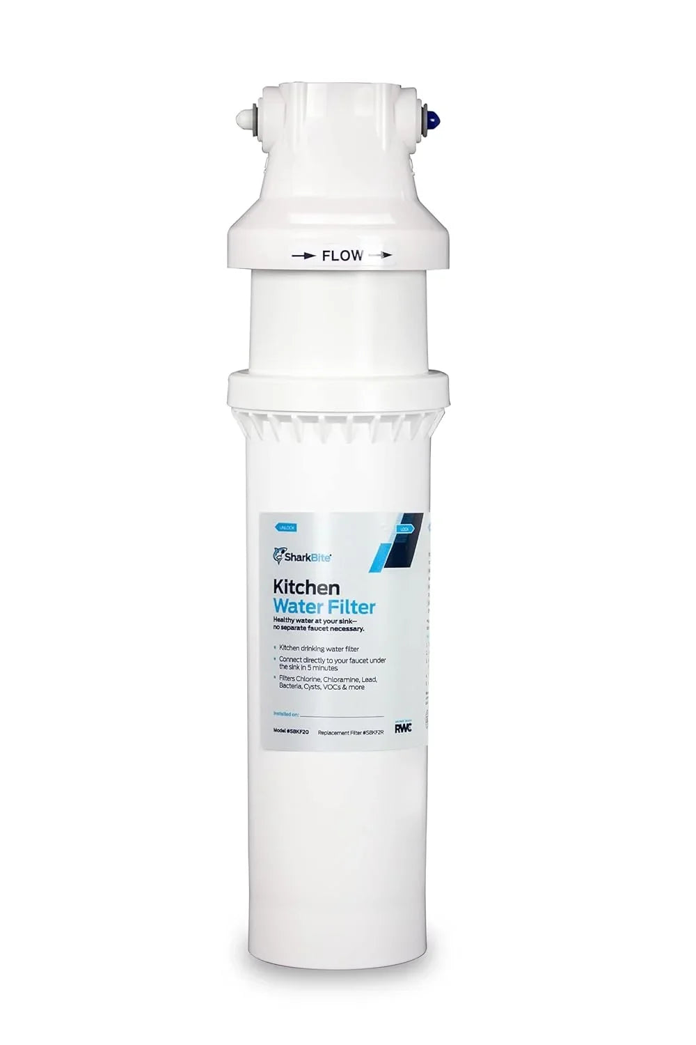 JIAH Kitchen Water Filtration System Individuals Filter, SBKF2R