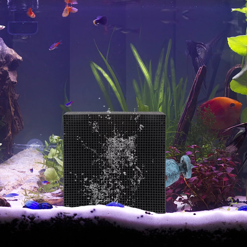 Etereauty 2pcs Fish Tank Filtration Cleaning Cubes Efficient Fish Tank Filtering Cleaners