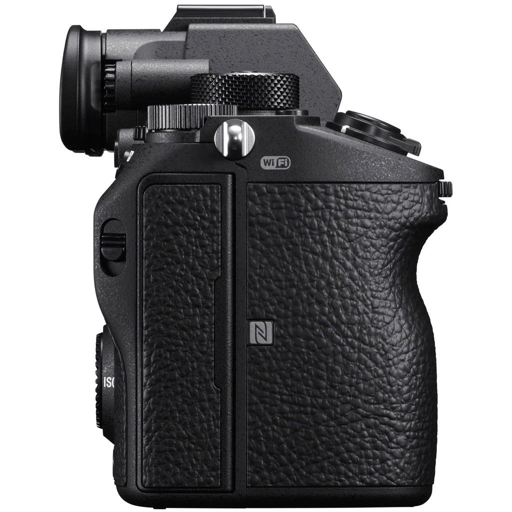 Sony a7 III Full Frame Mirrorless Interchangeable Lens 4K HDR Camera ILCE-7M3 Body with Sigma 50mm F1.4 ART DG HSM E-mount Lens and Deco Gear Backpack Kit Microphone Editing Bundle