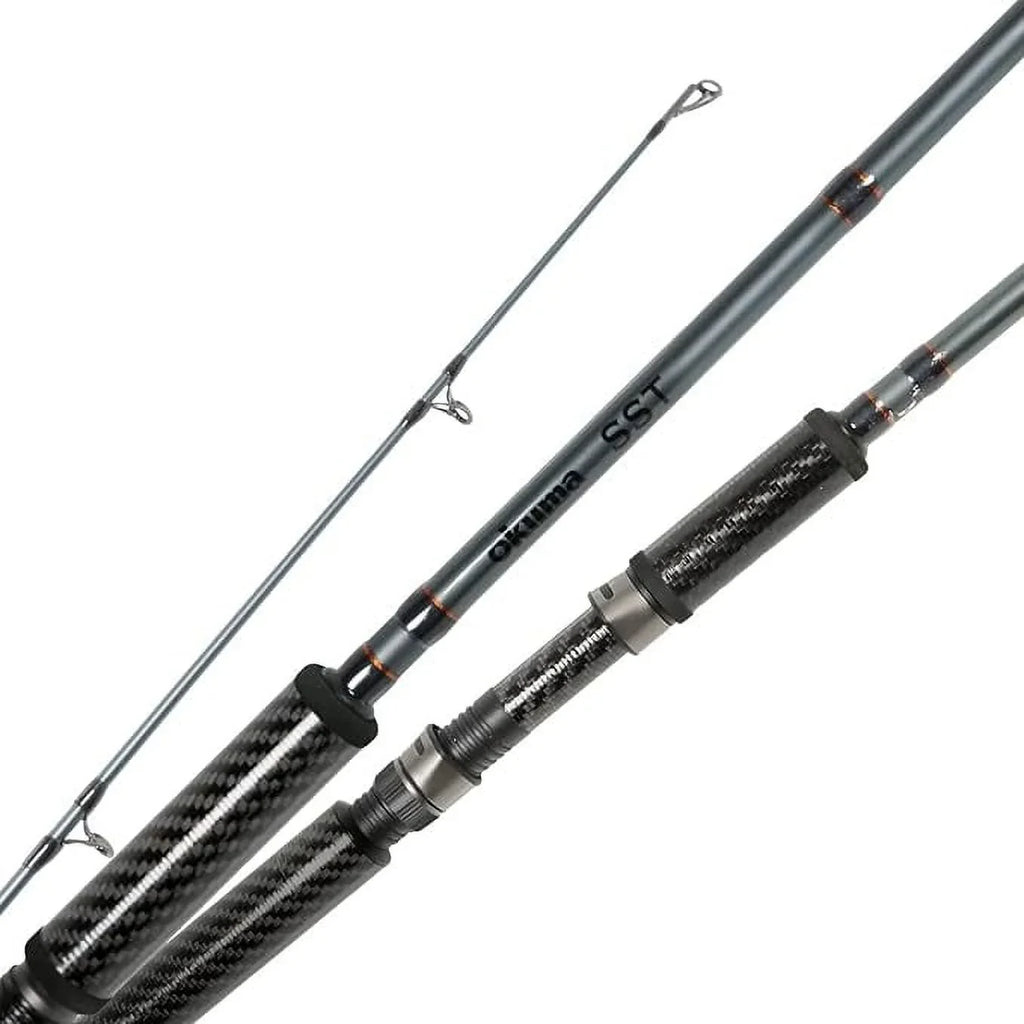 OKUMA SST-S-962-MGA Carbon Grip Rod, Gray, 9'6"