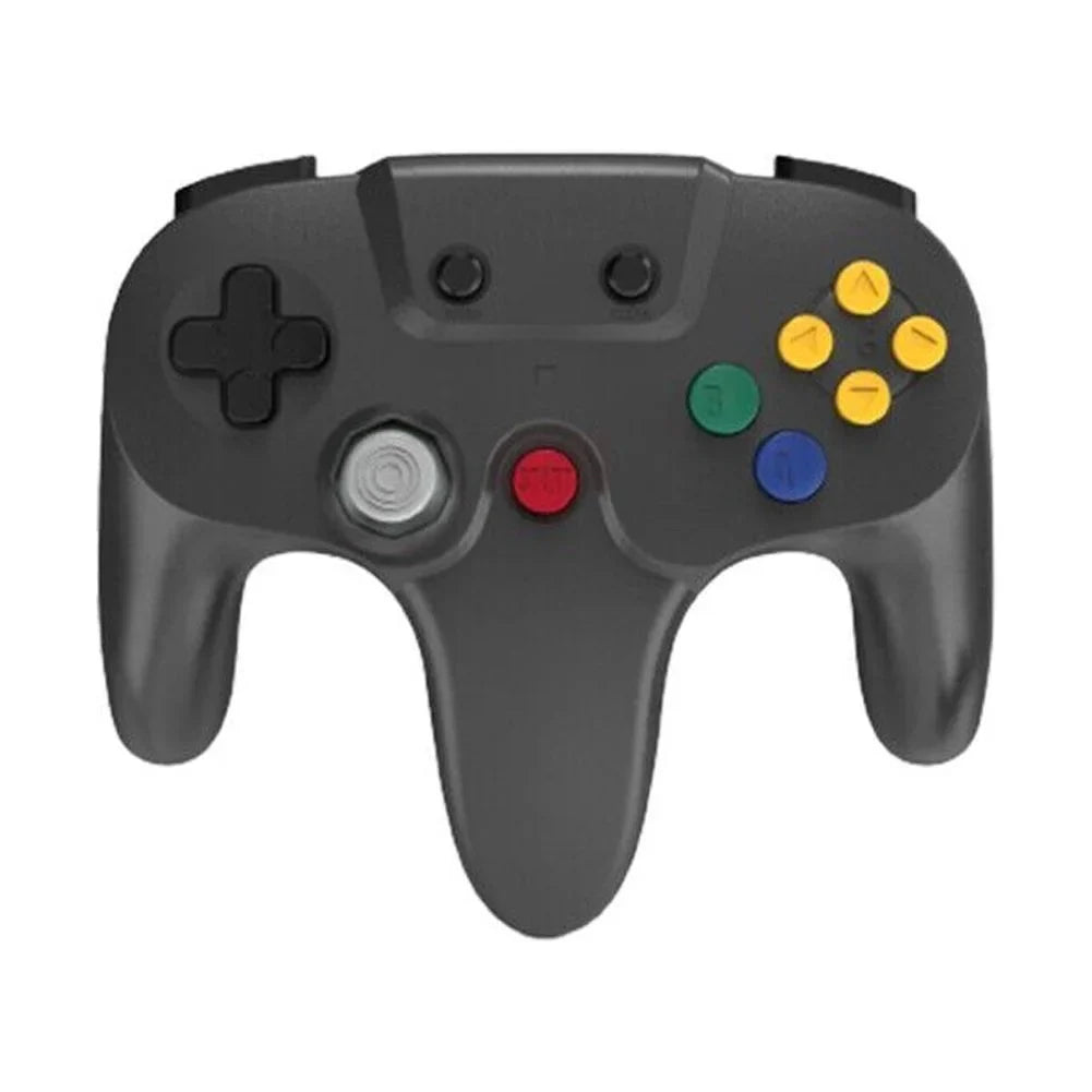 US 2.4G Wireless N64 Controller Rechargeable Gamedpad Rumble Pak for Final Point 64