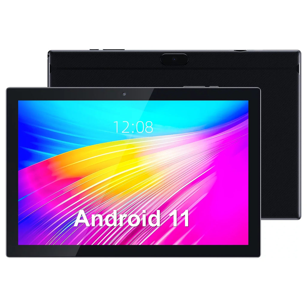 Tablet 10 inch Android 11 Tablets 64GB ROM Tablet PC Computer, 2+8MP Dual Camera, 6000mAh, AM FM Bluetooth, 2.4G Wifi, IPS Touch Screen Tablet