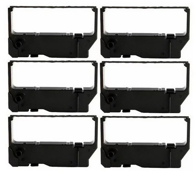 PrinterDash Compatible People for Star-Micronics MP-200 Series/MP-235/MP-242/MP-292/MP-512/SP-200 Series/SP-212/SP-242/SP-500/SP-2000 Dark P.O.S. Printer Ribbons (6/PK) (RC-002B)