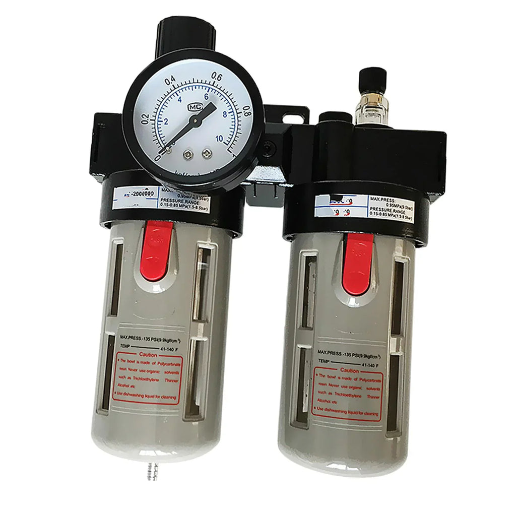 Pneumatic Air Pressure Meter Controller Filter Airbrush Compressor BFC4000
