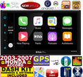 2003-07 HONDA ACCORD NAVIGATION APPLE CARPLAY ANDROID AUTO BLUETOOTH USB AUX CD/DVD CAR RADIO STEREO