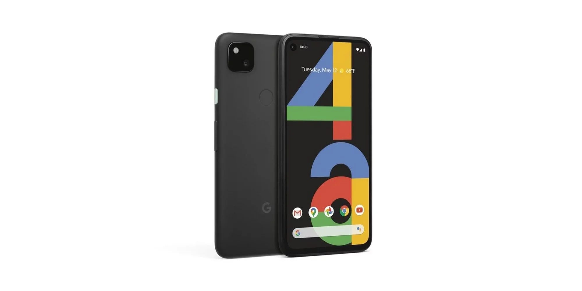 Pre-Owned Google Pixel 4a, Fully Unlocked Dark 128 GB, 5.81 in Screen (Refurbished: Good)