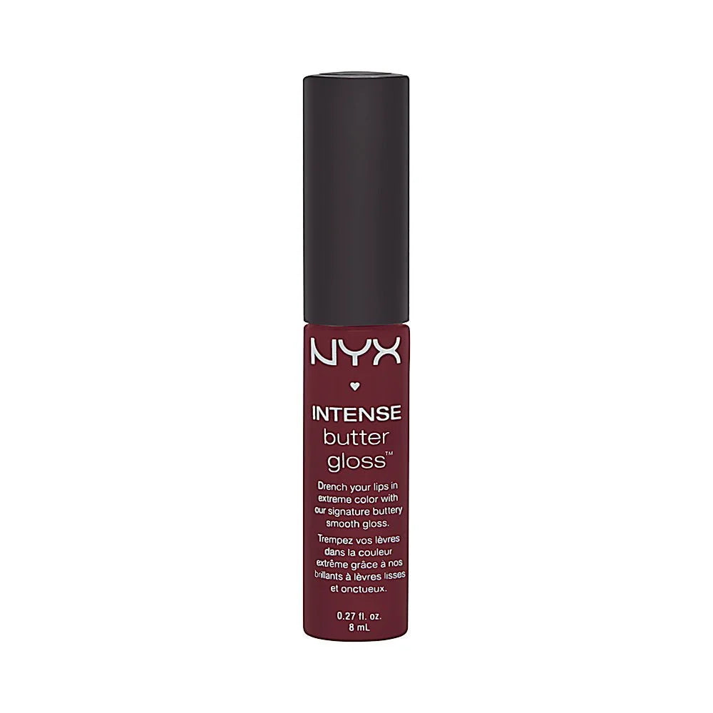 Nyx Professional Makeup Intense Butter Gloss, Ebony Cherry