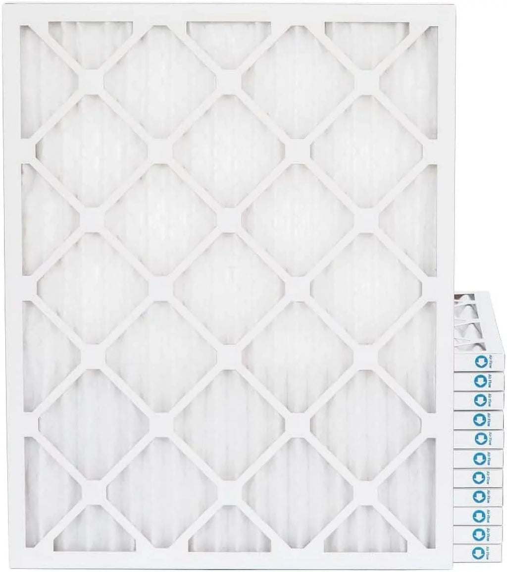 14X20x1 MERV 11, MPR 1000 Pleated Furne 1" Air Filters By Pamlico. Case Of 12. Size: 13-1/2 X 19-1/2 X 3/4