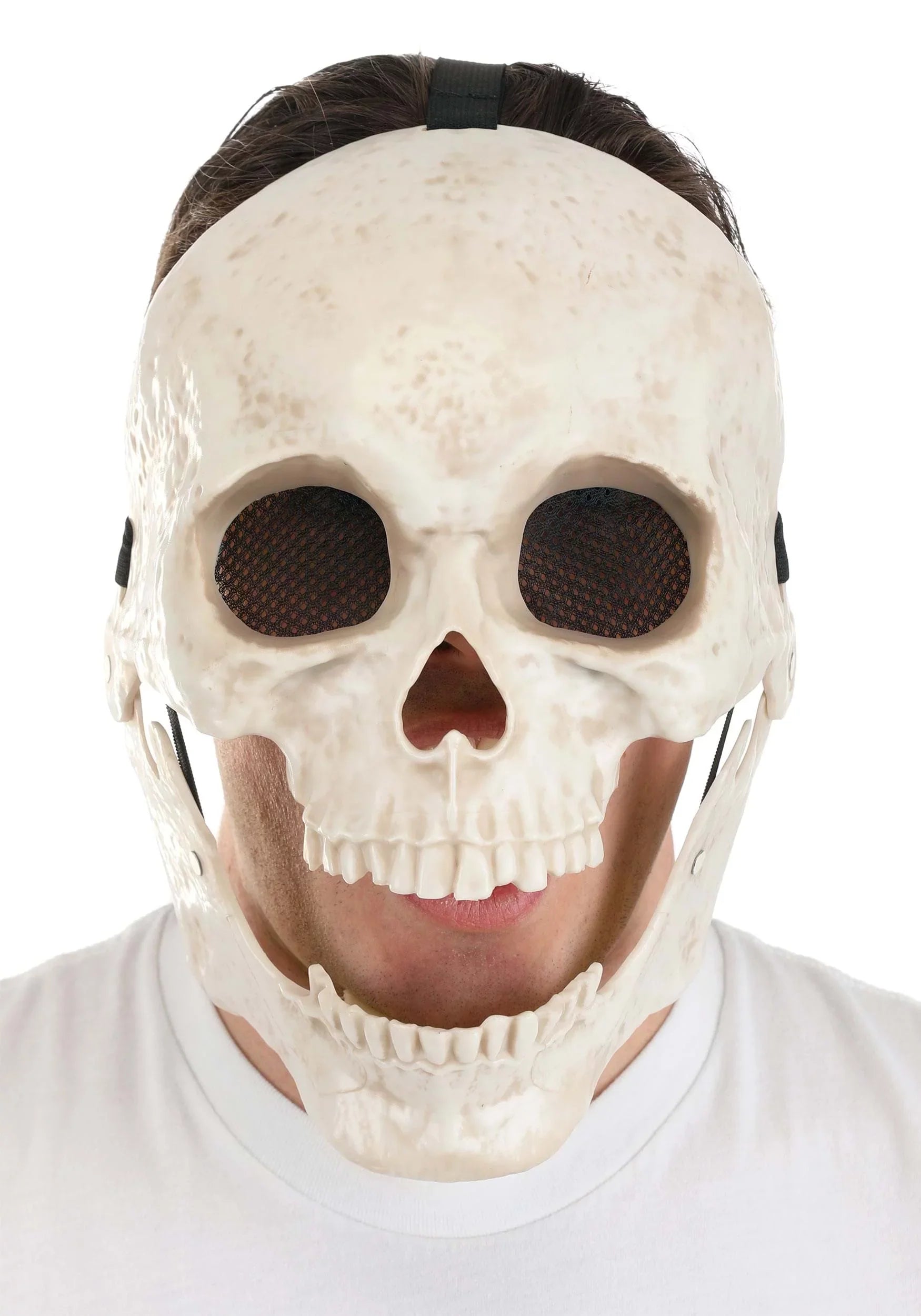 Shining Skull Mouth Mover Mask