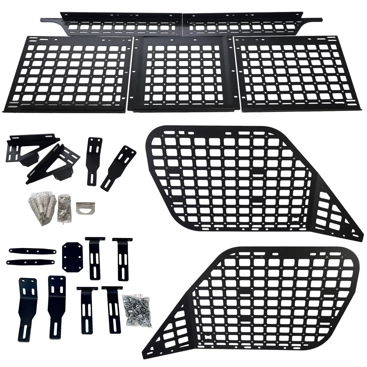 BAKOD Molle Storage Window Shelf Set Panel for 2010-2023 Toyota 4Runner Ebony MSW100 MSPS100