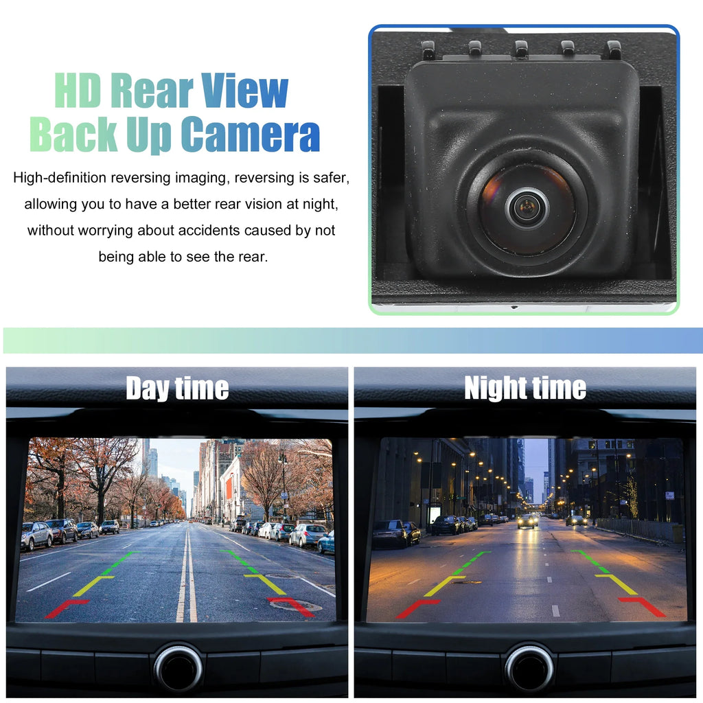 Unique Bargains Car Rear View Back Up Camera Rear Park Assist Reverse Camera for Chevrolet Malibu 2016-2023