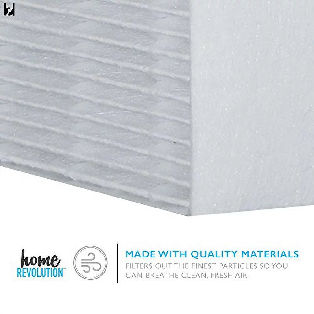 Honeywell HRF-R2 2-PK Gentlemen Air Purifier Filters; Fits HPA-090, HPA-100, HPA200 & HPA300 Series, Home Revolution Brand