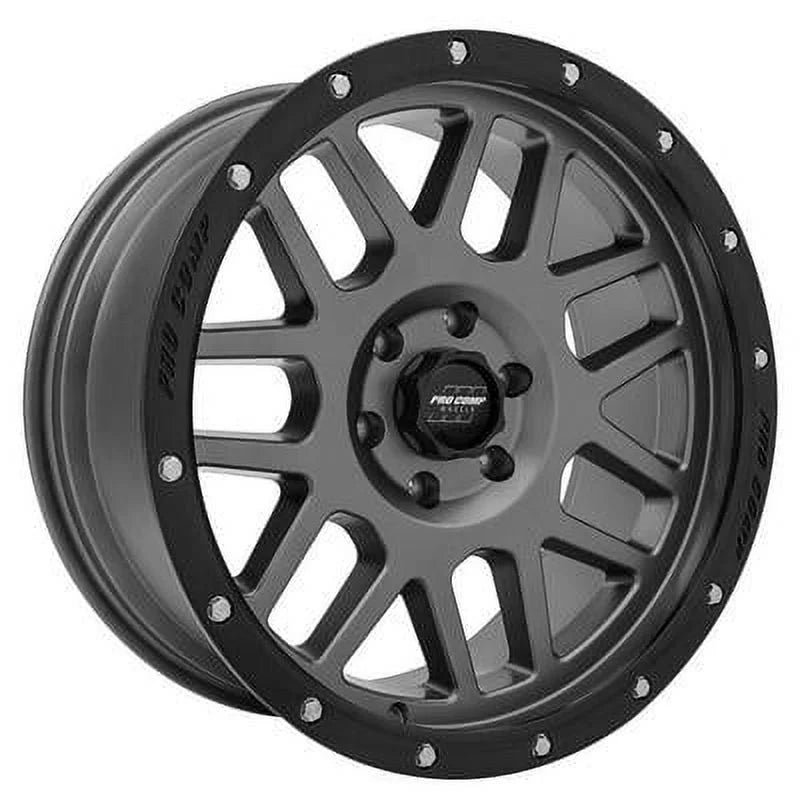Pro Comp PXA40 20X9 6X5.5 DRK-GRY BLK -12MM - PXA2640-298345