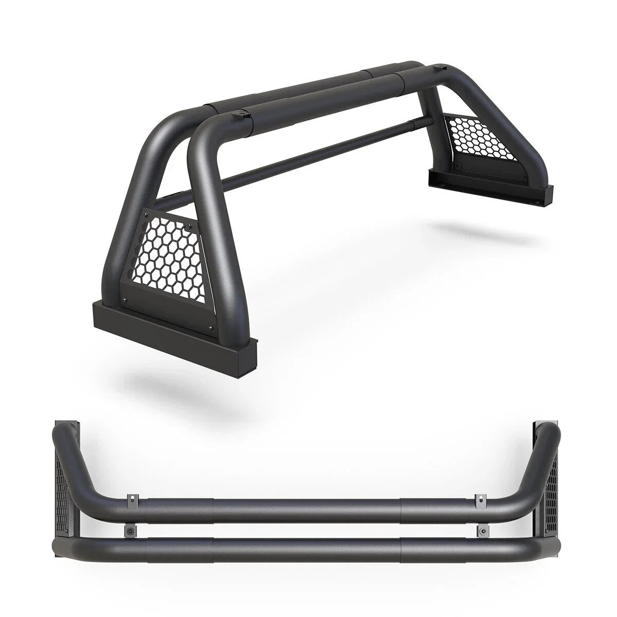 62.9-74.7" Adjustable Truck Roll Sport Bar Chase Rack Bed Bar Fit For 2019-NOW Chevy Silverado/GMC sierra
