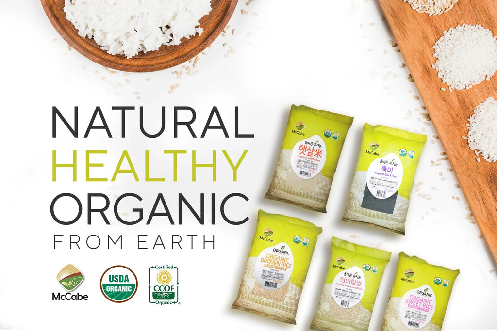 MCCABE ORGANIC PRESSED BARLEY | A WHOLESOME SUPERFOOD FOR YOUR WELL-BEING | |HIGH FIBER JAU 100% NATURAL & WHOLE GRAIN | INCREASE YOUR HEALTH WITH