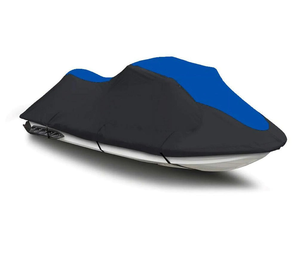 Ebony / BLUE HEAVY-DUTY, PWC 600D JET SKI Cover Compatible for Sea Doo Sea-Doo Bombardier RXP-X 255 2009 2010 2011