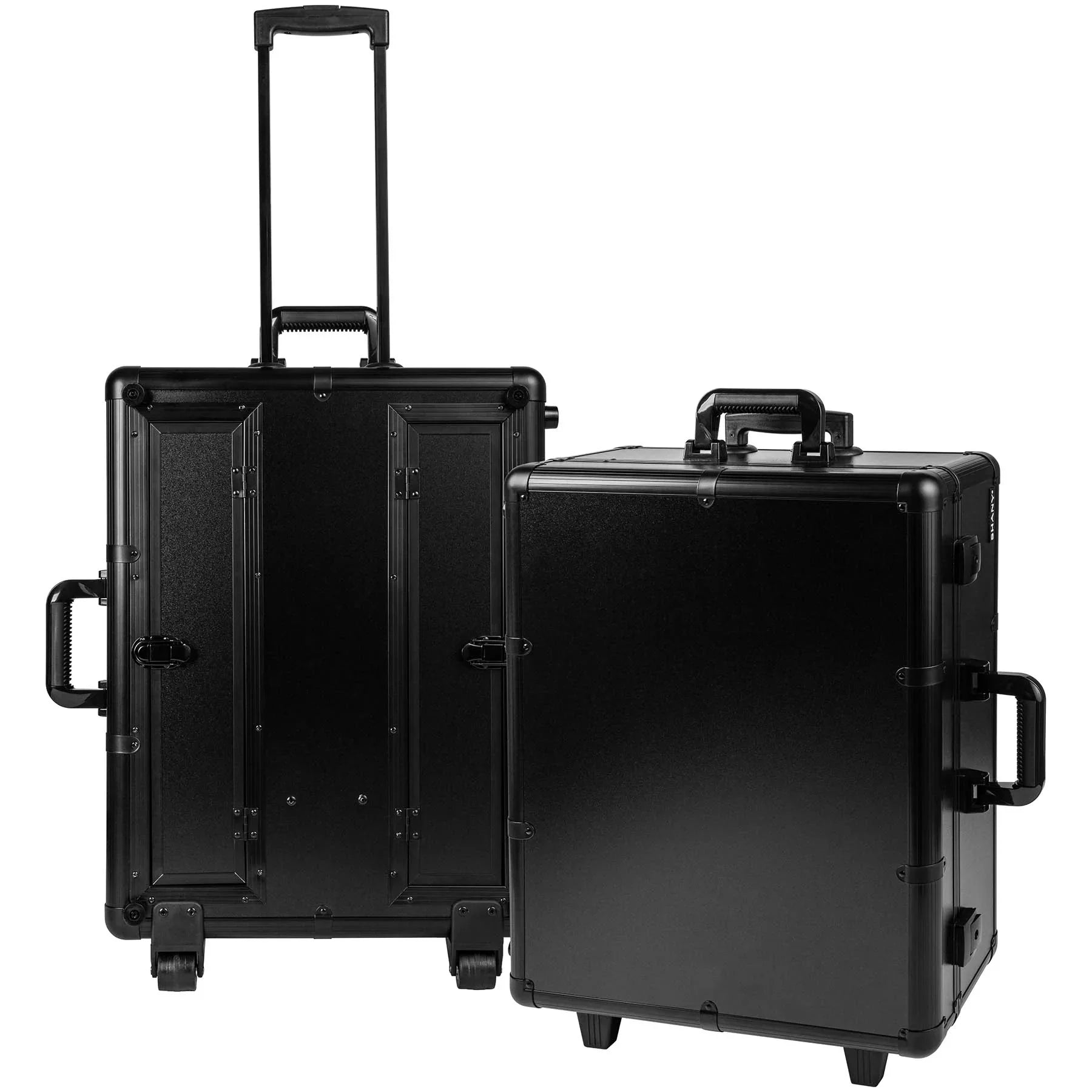 SHANY Studio ToGo Wheeled Trolley Makeup Case & Organizer with Light - Ebony