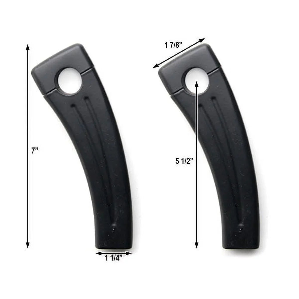 Krator 5.5" Dark Bike Handlebar Pullback Risers 7/8" Compatible with Ducati Monster 620 696 750 796 900 1000 1100 S2R