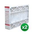 REP Pleated Air Filter For Honeywell FC200E1029 Furnace 16x25x4 MERV 11 (2 Pack)
