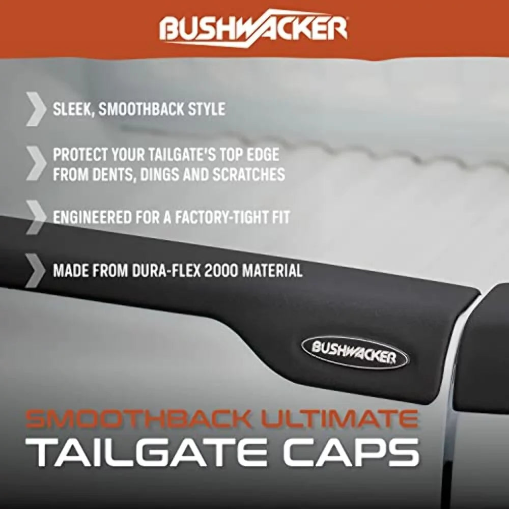 Bushwacker by RealTruck Ultimate Tailgate Cap - SmoothBack | 1-Pc, Midnight Smooth Finish | 28510 | Compatible with 1993-2011 Ford Ranger; 1994-2009 Mazda B2300, B3000, B4000 (Excludes Canadian Models)
