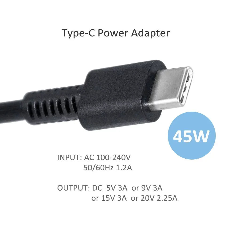 AC Adapter Charger For HP Spectre 12-a009nr x2 Chromebook Laptop Notebook PC Power Supply Cord